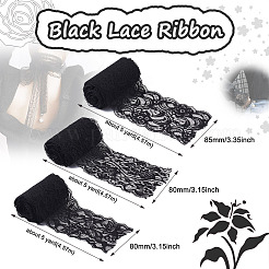 5 Yards Elastic Lace Trim&nbsp;OCOR-YS0001-06