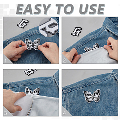 Computerized Embroidery Cloth Iron on/Sew on Patches&nbsp;DIY-GA0008-98