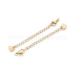 304 Stainless Steel Curb Chain Extender&nbsp;X-STAS-G310-06G