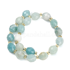 Natural Flower Amazonite Beads Strands&nbsp;GG-CBA4A3B-A10