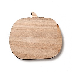 Autumn Theme Wood Cabochons&nbsp;WOOD-I010-07A