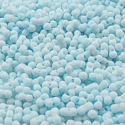 Macaron Color Opaque Frosted Glass Seed Beads&nbsp;SEED-K009-12B-11