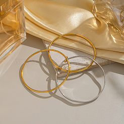 Minimalist 304 Stainless Steel 3-Layer Bangles for Women&nbsp;SW5959