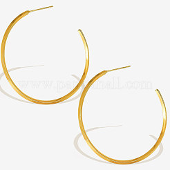 304 Stainless Steel Fashion Circle Stud Earrings&nbsp;JZ8742-2
