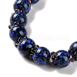 Handmade Lampwork Beads Strands&nbsp;LAMP-Q036-06A