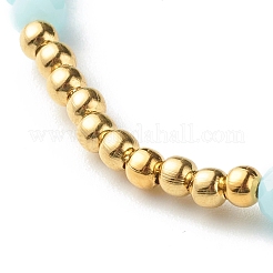Glass Beads Stretch Bracelets Sets&nbsp;BJEW-JB06575-03