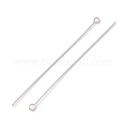 304 Stainless Steel Eye Pins&nbsp;STAS-YW0001-66