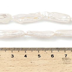 Natural Baroque Keshi Pearl Beads Strands&nbsp;PEAR-B004-04A-01A