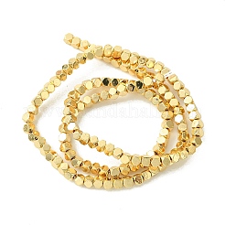 Electroplated Synthetic Non-Magnetic Hematite Beads Strands&nbsp;G-H020-H01-02