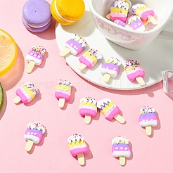 20Pcs 2 Colors Handmade Polymer Clay Cabochons&nbsp;CLAY-YW0002-27