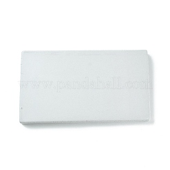 Rectangle Porcelain Flat Round Jewelry Plate&nbsp;DJEW-I015-02