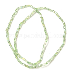 Electroplate Glass Beads Strands&nbsp;GLAA-P068-AB01