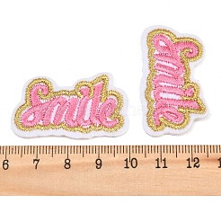 Polyester Computerized Embroidery Cloth Iron on Sew on Patches&nbsp;PATC-L001-07