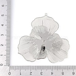 Flower Brass Big Pendants&nbsp;KK-L219-11P