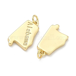 Brass Pendants&nbsp;KK-D229-22S-G