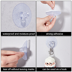 Transparent Acrylic Drawer Knobs&nbsp;FIND-WH0290-22