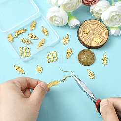 DIY Leafy Jewelry Making Finding Kit&nbsp;STAS-CJ0002-43