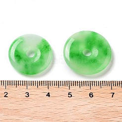 Dyed Natural White Jade Pendants&nbsp;G-Q016-05A-01