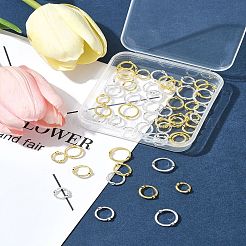 60Pcs 3 Styles Rack Plating Alloy Bead Frames&nbsp;FIND-FS0003-46