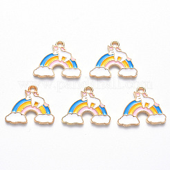 Alloy Enamel Pendants&nbsp;ENAM-S121-130
