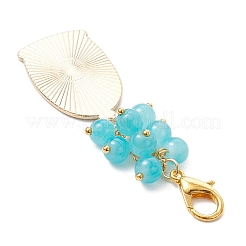 2Pcs Alloy Enamel Pendant Decorations&nbsp;HJEW-JM03287