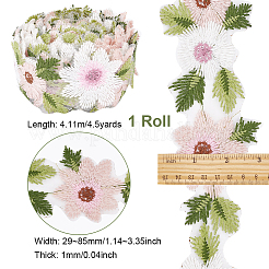 Iron on/Sew on Polyester Mesh Lace Trim&nbsp;OCOR-FG0001-37