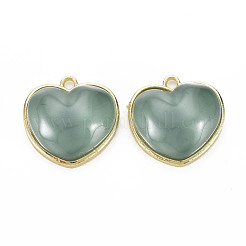 Light Gold Alloy Pendants&nbsp;PALLOY-T081-11C-RS