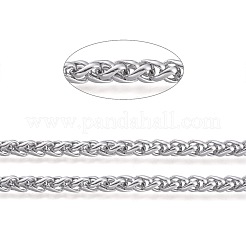 Tarnish Resistant 304 Stainless Steel Wheat Chains&nbsp;CHS-M001-01P