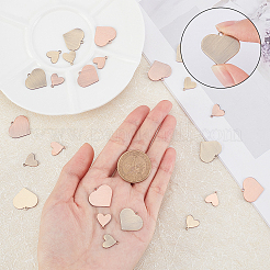 24Pcs 4 Style Brass Charms&nbsp;KK-CA0001-30