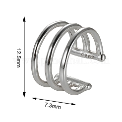 925 Sterling Silver Cuff Earrings&nbsp;JE1064B
