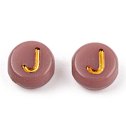 Plating Acrylic Beads&nbsp;OACR-P017-A05