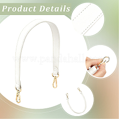 2Pcs PU Leather Bag Handles&nbsp;FIND-CL0002-16B