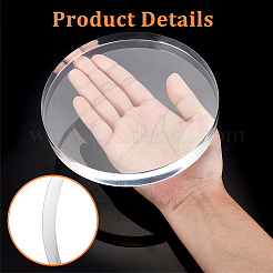 Transparent Acrylic Board&nbsp;TACR-WH0021-13A