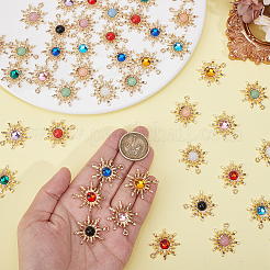 56Pcs 14 Colors Zinc Alloy Pendants&nbsp;FIND-ME0003-58