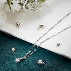 6Pcs 3 Styles 925 Sterling Silver Pendants&nbsp;STER-BBC0007-87