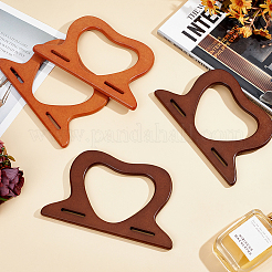 4Pcs 2 Colors Wooden Bag Handles&nbsp;FIND-PH0059-74