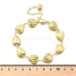 304 Stainless Steel Link Bracelets for Women&nbsp;BJEW-P354-04B-G