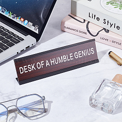 1Pc Aluminum Alloy Table Sign Holders&nbsp;AJEW-ME0001-80