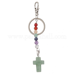 Gemstone Cross Keychain&nbsp;KEYC-JKC01040-01