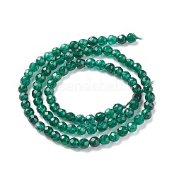 Dyed Natural White Jade Round Beads Strands&nbsp;X-G-E311-4mm-04