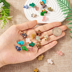 30Pcs 15 Styles Natural & Synthetic Mixed Gemstone Beads&nbsp;G-TA0002-13