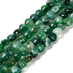 Natural Banded Agate(Dyed & Heated) Beads Strands&nbsp;G-C179-A6mm-22