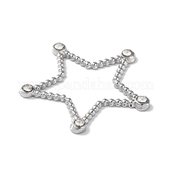 Stainless Steel Color 304 Stainless Steel Rhinestonet Pendants&nbsp;STAS-Q312-02D-P