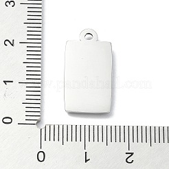 304 Stainless Steel Rhinestone Pendants&nbsp;STAS-L022-448P