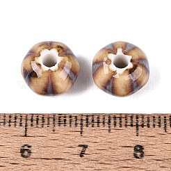 Vintage Handmade Porcelain Beads&nbsp;PORC-Q006-07D