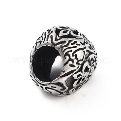 304 Stainless Steel European Beads&nbsp;STAS-I205-02AS
