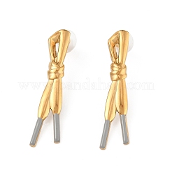 304 Stainless Steel Stud Earrings&nbsp;EJEW-R021-07G-02