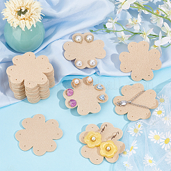 Clover Felt Travel Jewelry Display Organizer&nbsp;DIY-WH0308-425