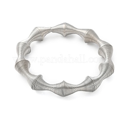 304 Stainless Steel Stretch Bangles for Women&nbsp;LS-BJEW-P315-02C-P