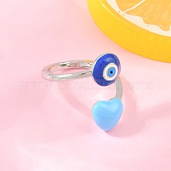Brass Cuff Open Rings for Women&nbsp;KK-CBA17E5-01P